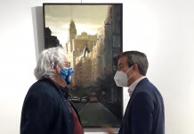 Ramón Córdoba, ganador del I Certamen Mayores Artistas de Retiro