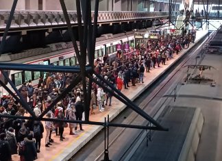 Vuelve la circulación en el túnel de Sol, que mejora la línea C-3 de Pinto