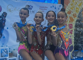 Gran actuación del Club de Gimnasia Rítmica de Pinto en el Torneo Internacional Winter Queen Cup Platja d’ Aro