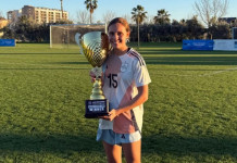 La pinteña Andrea Fernández, campeona con la selección española sub-16