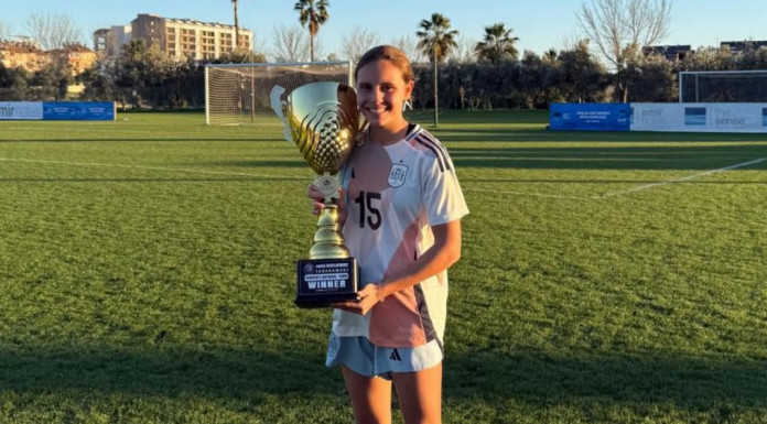 La pinteña Andrea Fernández, campeona con la selección española sub-16