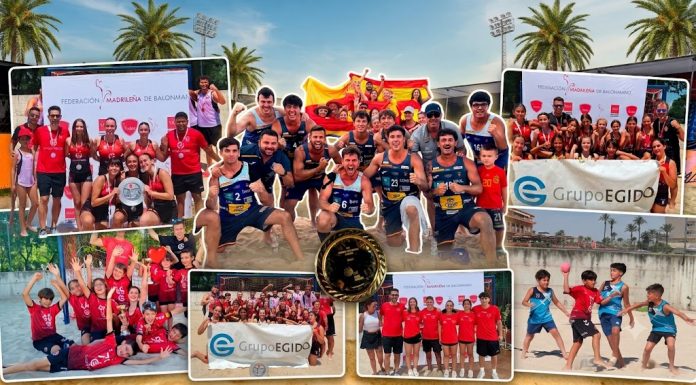 El balonmano playa de Pinto, un referente a nivel mundial