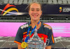 La pinteña Edurne Donderis, campeona del mundo con la selección española de balonmano