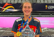 La pinteña Edurne Donderis, campeona del mundo con la selección española de balonmano
