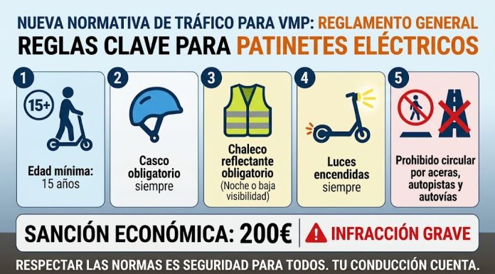 Nueva normativa de la DGT para patinetes eléctricos en Pinto: normas, multas y requisitos para circular